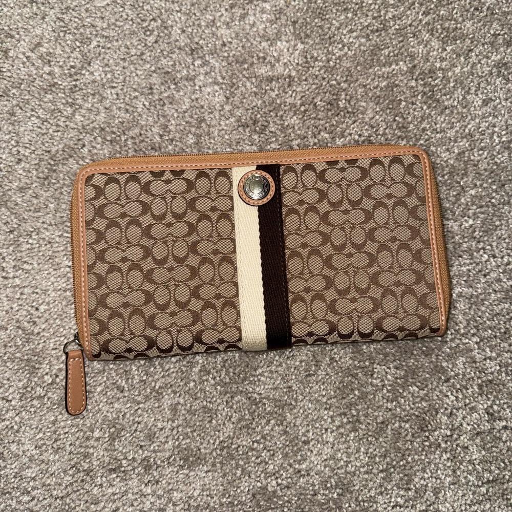 Coach Passport Wallet